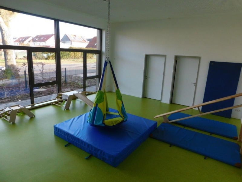 Die Turnhalle der KiTa