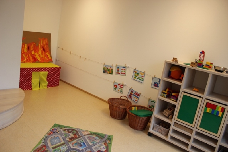 Raum zum Bauen und Rollenspiel