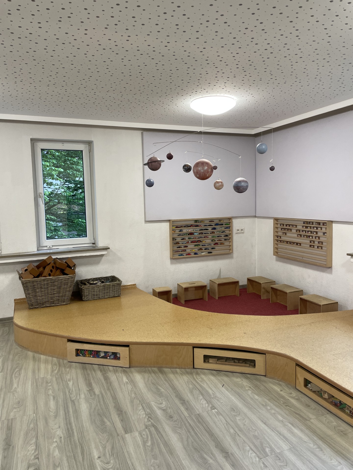 Ein Ausschnitt aus dem Funktionsbereich Bauen und Konstruieren